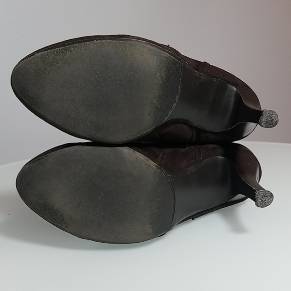 Judith Chocolate Brown Boots - Picture 4 of 8